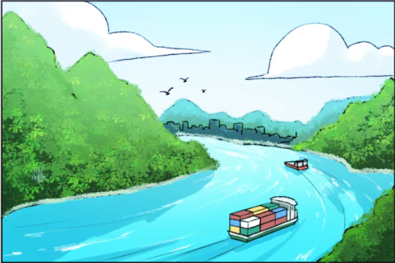 江小法说法 | 漫画带你了解《长江保护法》